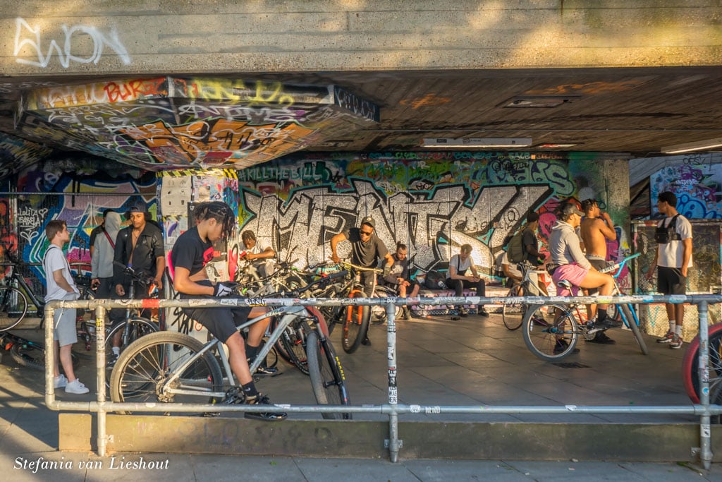 Southbank skaters